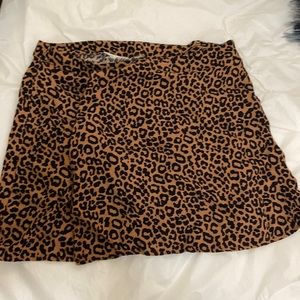 Mini wrap skirt